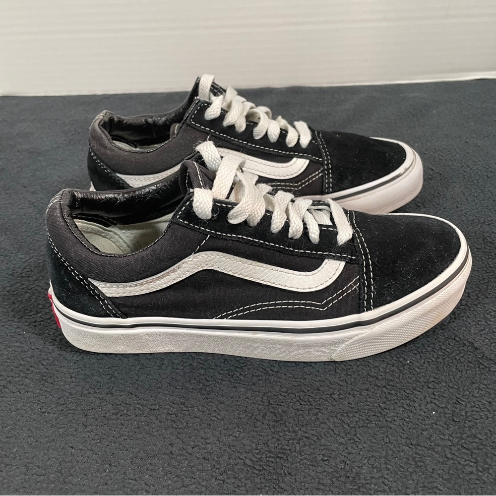 Vans Black and White Sneakers